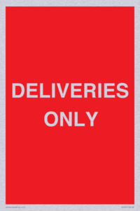 DELIVERIES ONLY